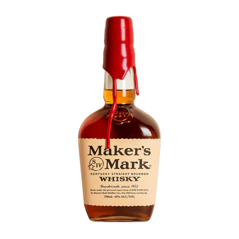 Maker's Mark Bourbon bottle