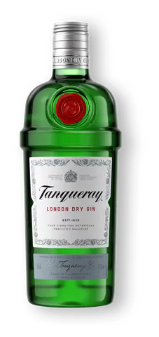 Tanqueray London Dry Gin bottle